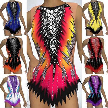 Picture of Leotard with Skirt, SLS1905