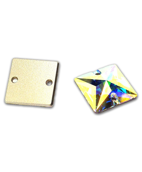 Picture of Square Sew-on - Crystal AB