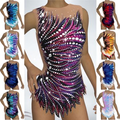 Picture of Leotard with Skirt, LS2008